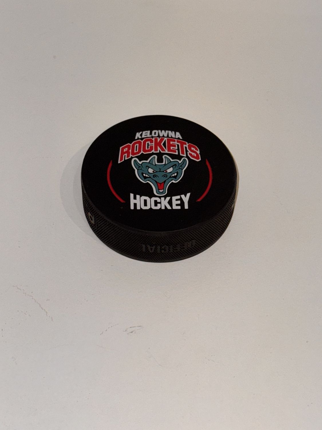 2024-25 Rockets Official Game Puck