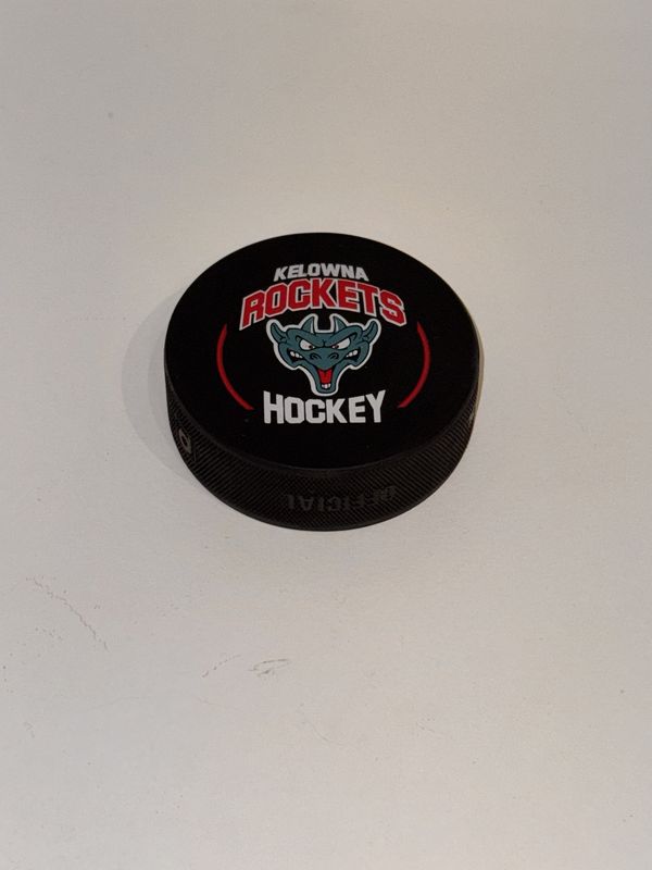 2024-25 Rockets Official Game Puck