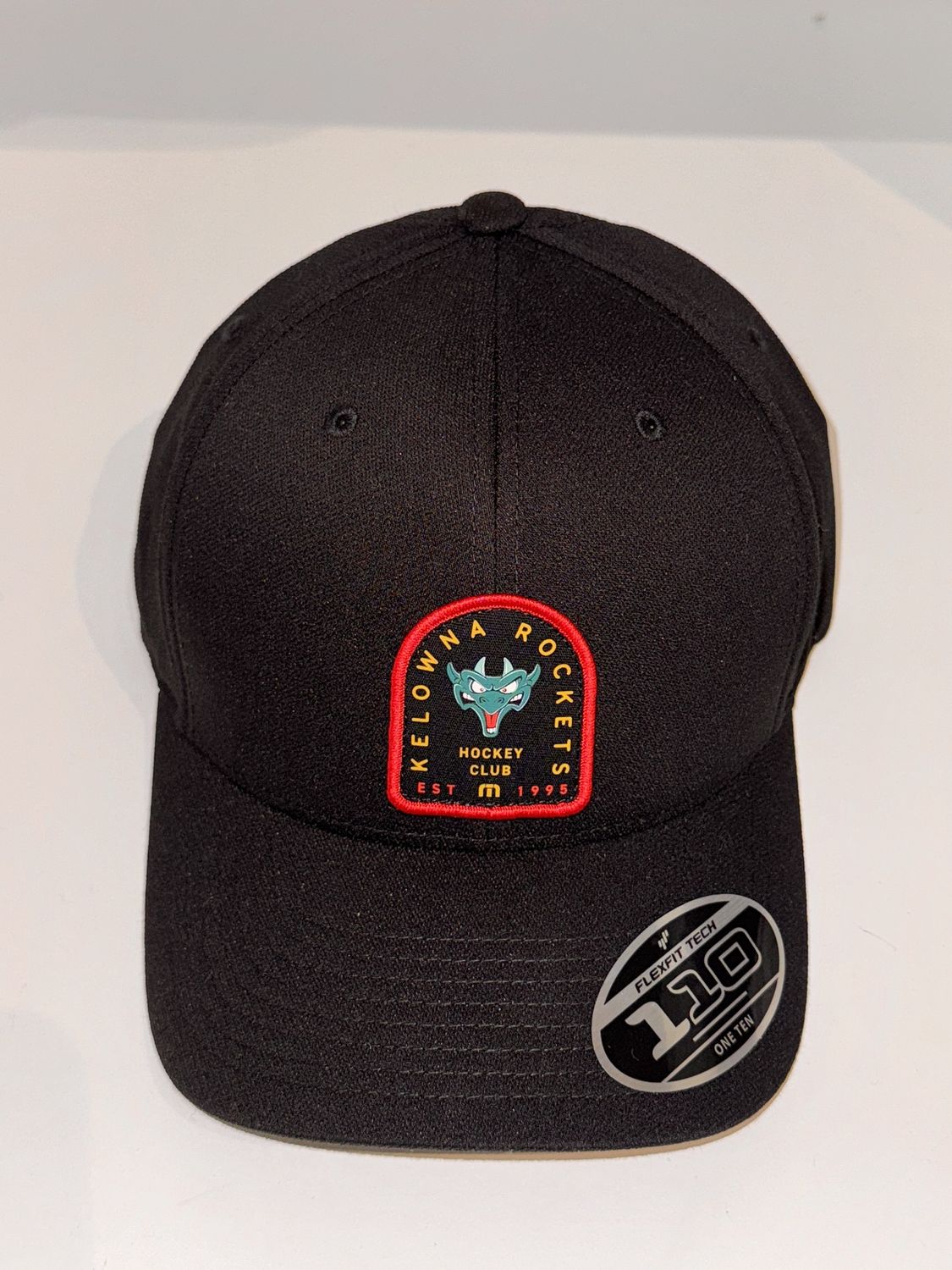 TravisMatthew Black Eclipse Hat with Tombstone Patch