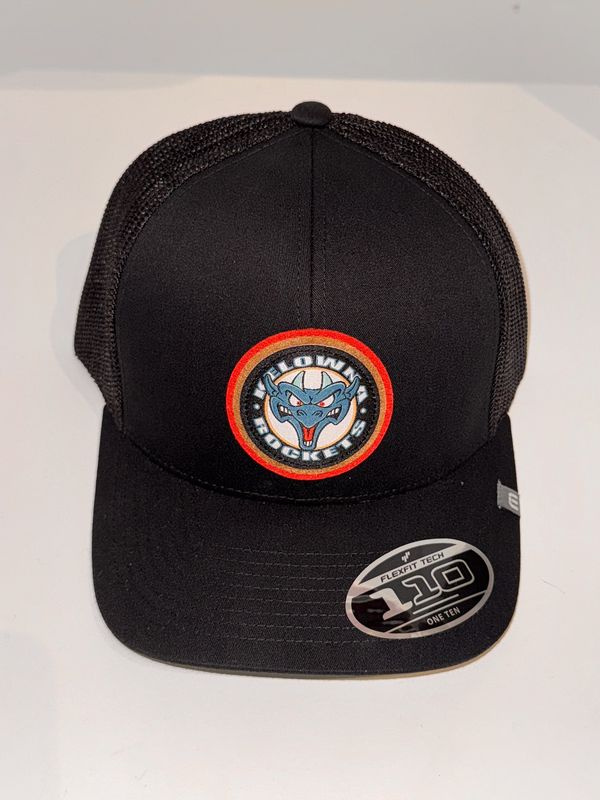 TravisMatthew Black Hat with Secondary Logo Patch