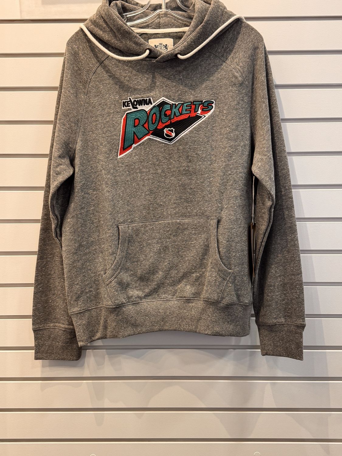 Retro Heritage Hoodie, Colour: Charcoal, Size: Small