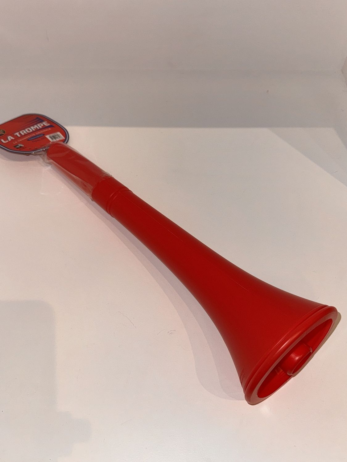 Rockets Collapsible Horn, Colour: Red