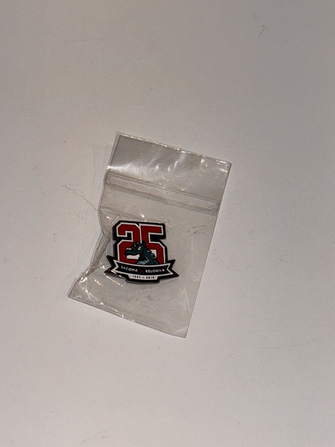25th  Anniversary Lapel Pin