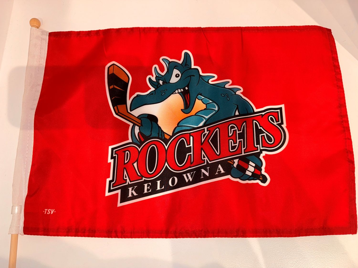 Rockets Flag, Colour: Red