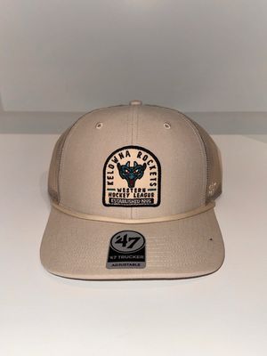 Rockets 47&#39; Bone Tombstone Trucker Hat