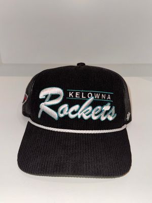 Rockets 47&#39; Stitch Black Corduroy Hat