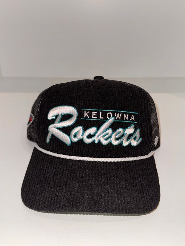 Rockets 47&#39; Stitch Black Corduroy Hat