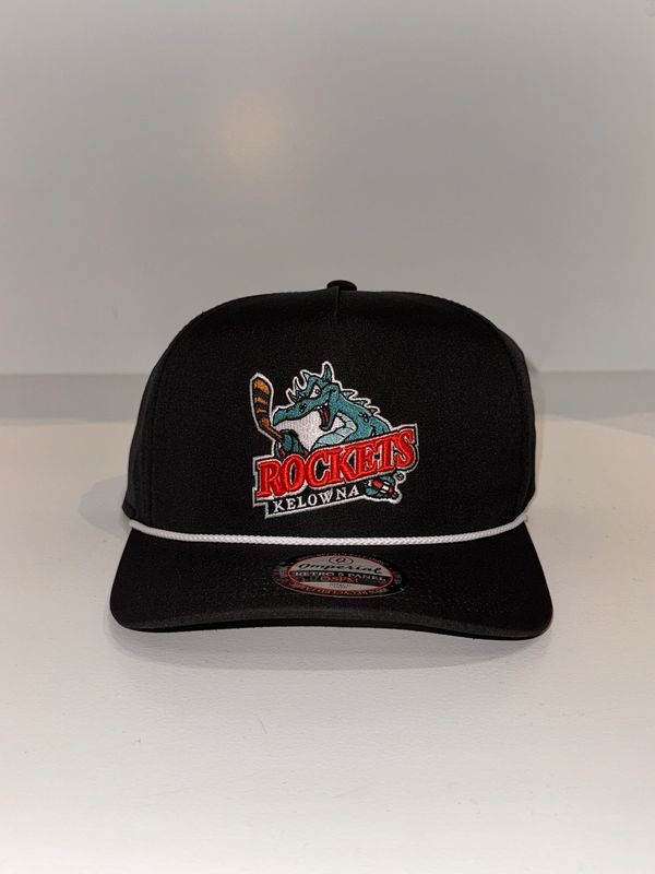 Imperial Black Rope Hat