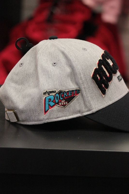 Rockets Grey &amp; Black Chenille Hat