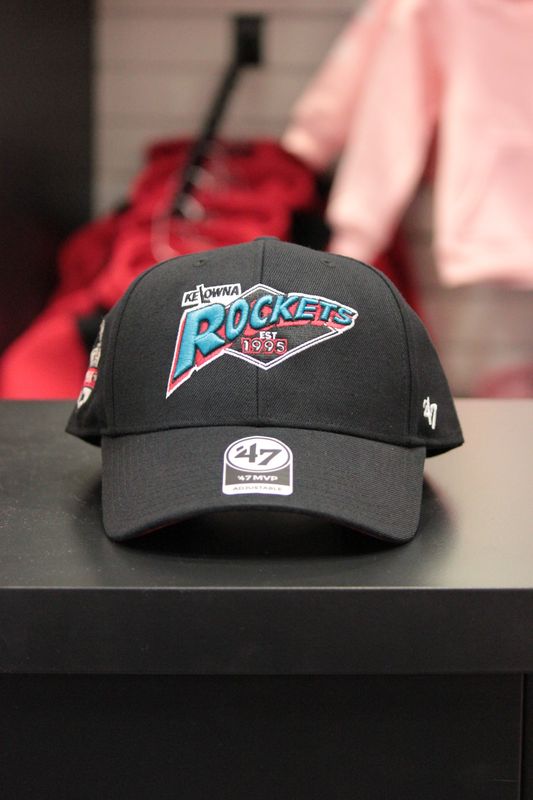 Rockets 47&#39; MVP Retro Logo Hat with Memorial Cup Patch