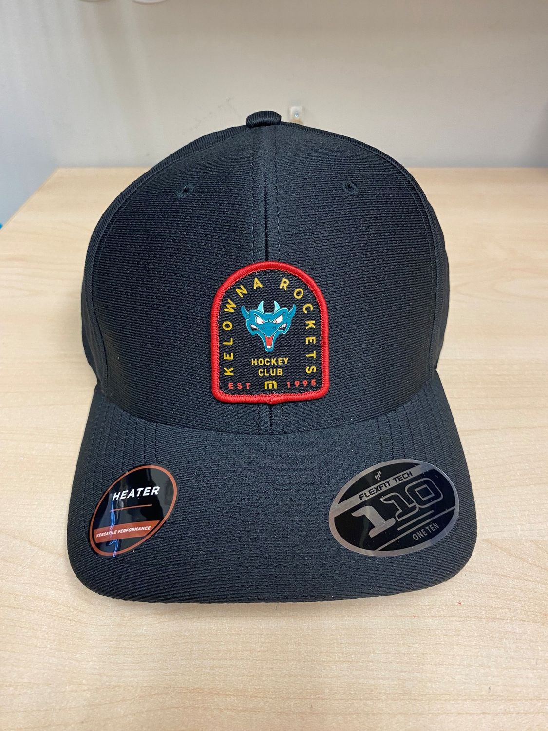 TravisMatthew Black Bahamas Hat - Tombstone Patch