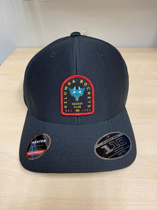 TravisMatthew Black Bahamas Hat - Tombstone Patch