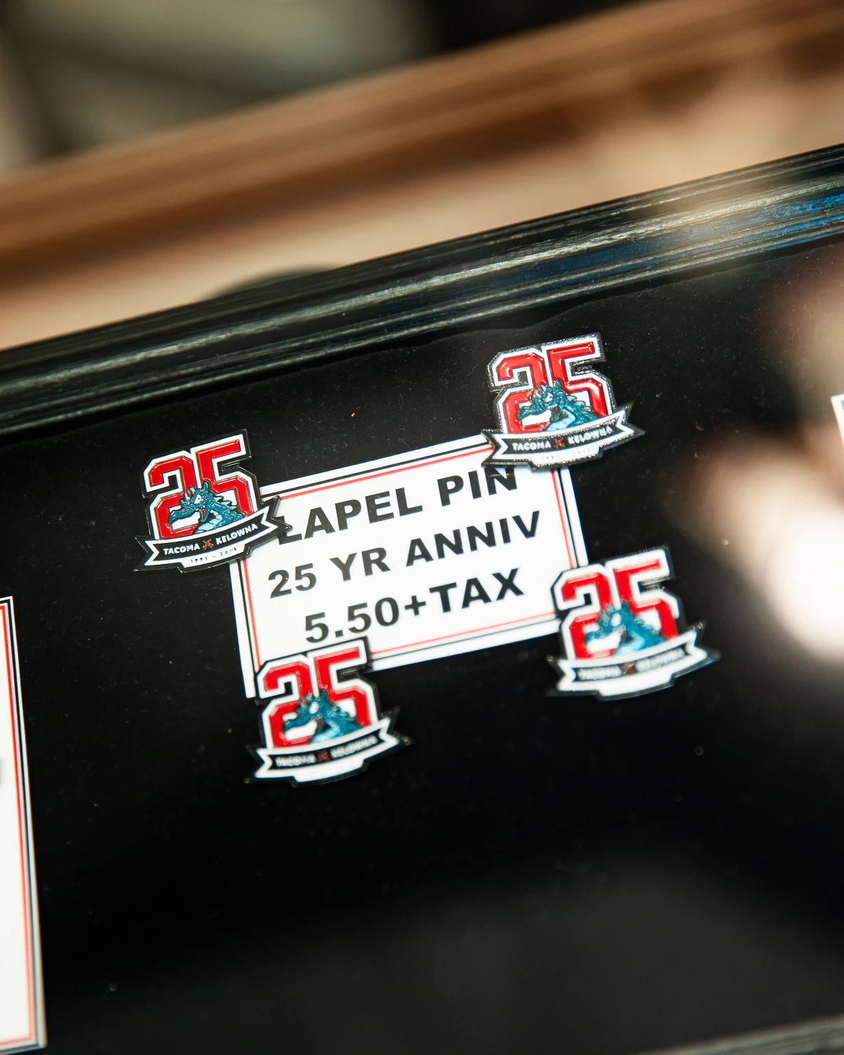 25th  Anniversary Lapel Pin