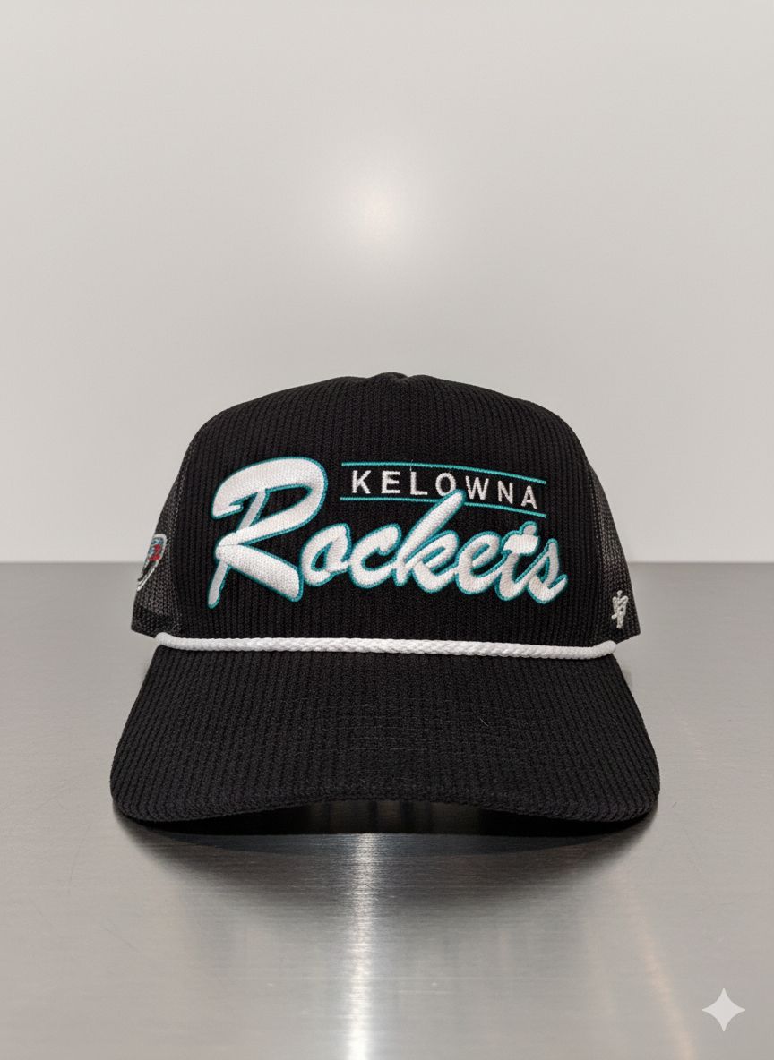 Rockets 47' Stitch Black Corduroy Hat