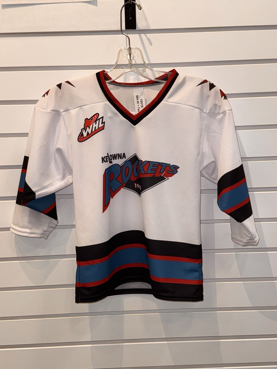 Rockets 2025-26 Infant Jersey, Colour: White, Size: 1