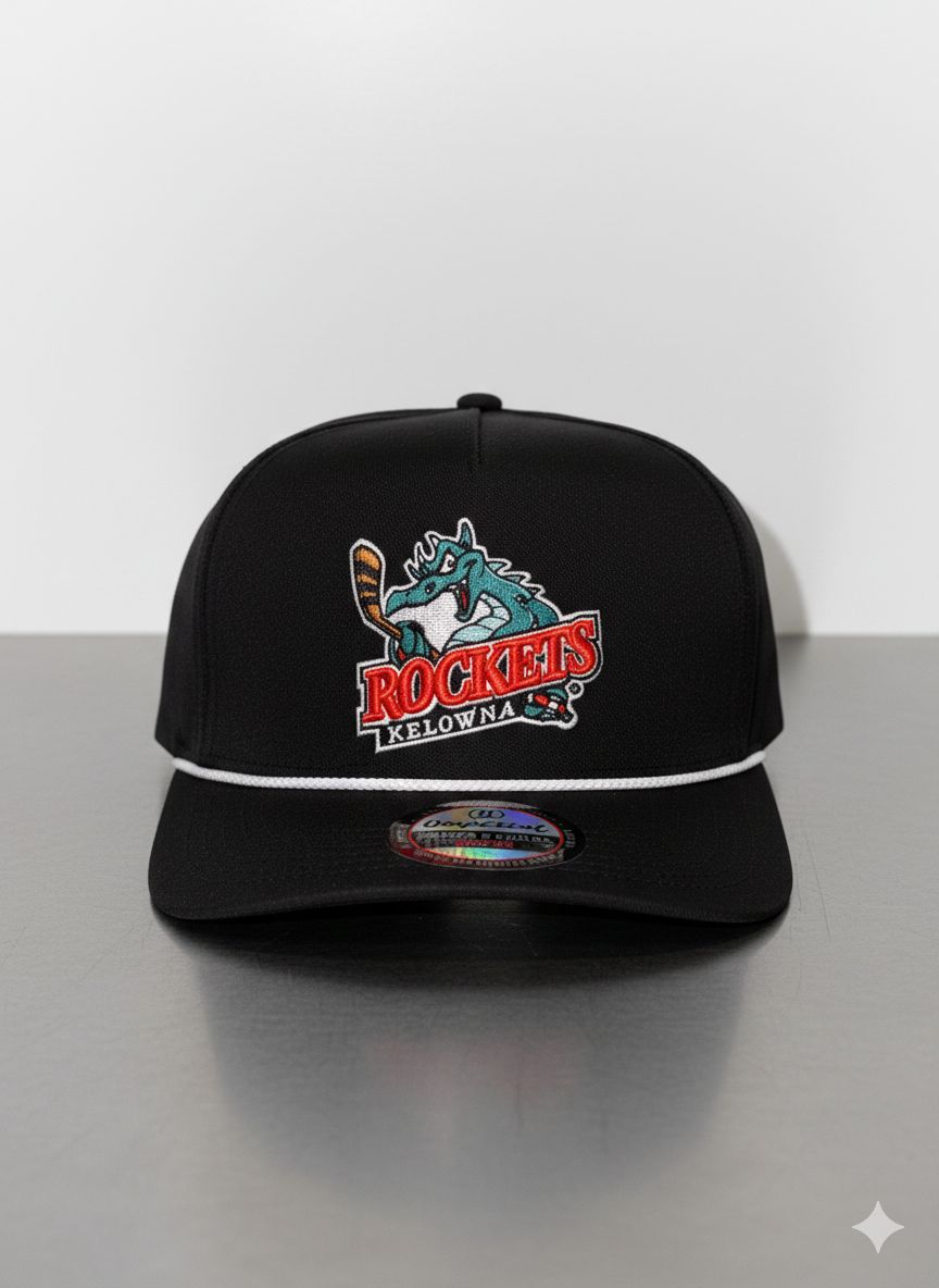 Wrightson Black/Wht Rope - Primary Logo