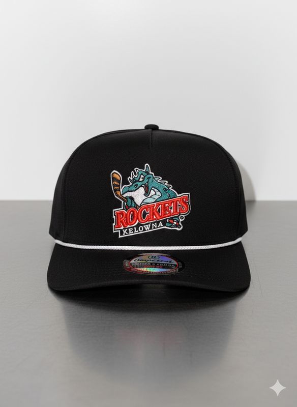 Wrightson Black/Wht Rope - Primary Logo