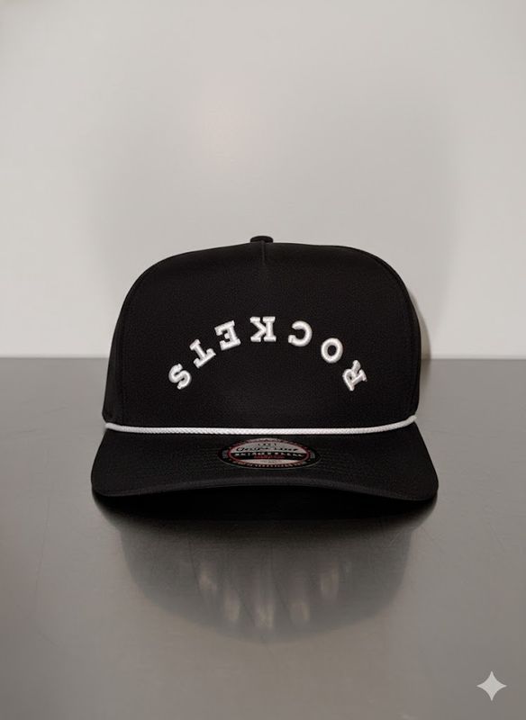 Imperial Black Upside Down Rockets Hat