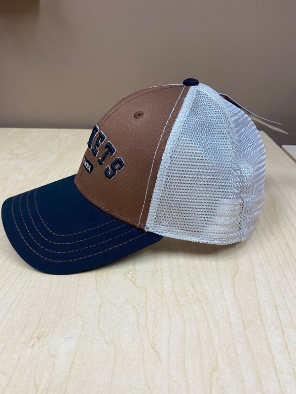 Prodigy - Millsy Hat-Brown/Blk/Kahki Mesh - 3D Puff Font