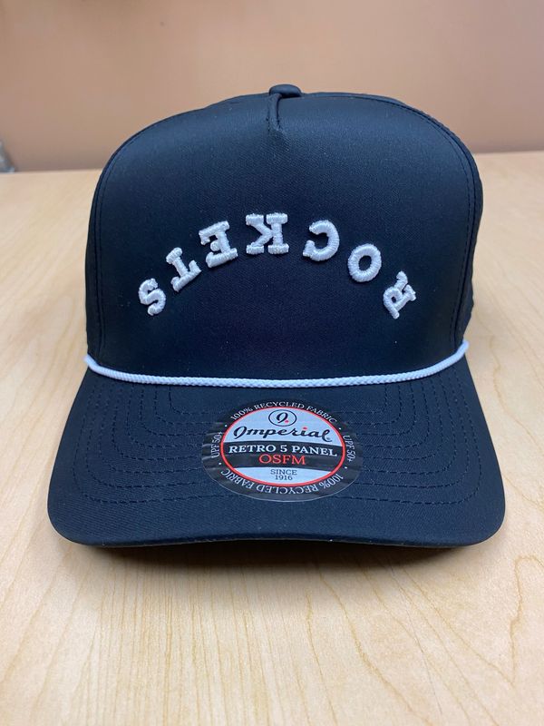 Imperial Wrightson Hat - Black/White Rope - Reto Logo