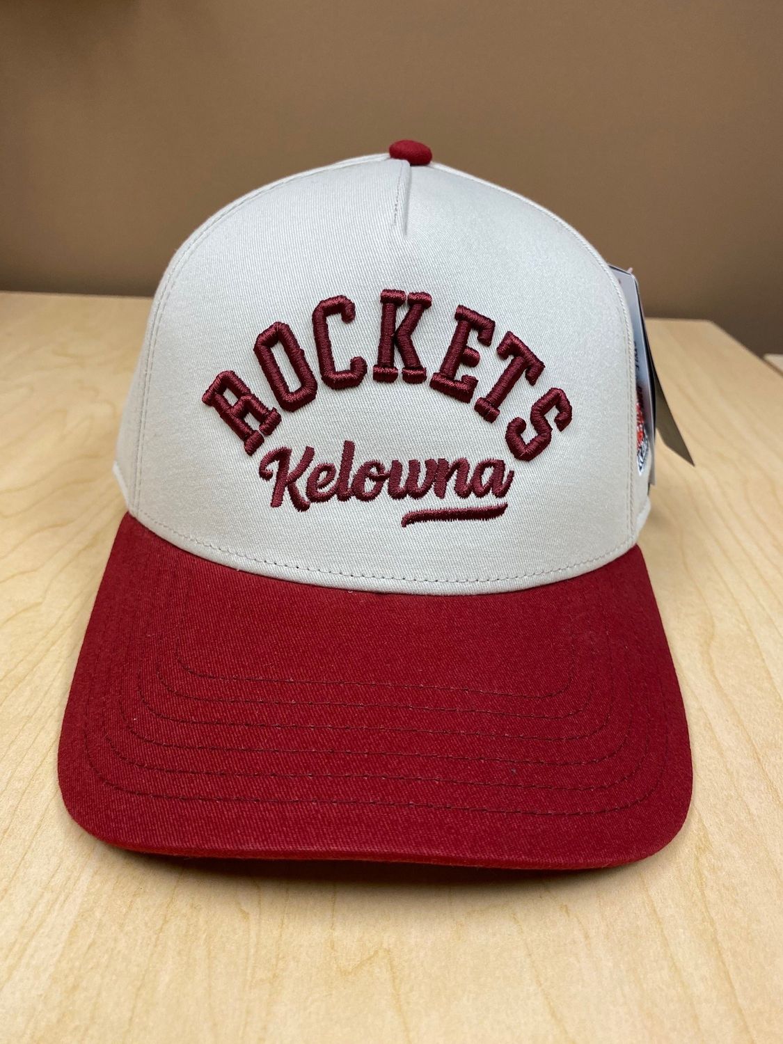 Prodigy Waylon Hat - Cream/Red Barn - 3D Script &amp; Primary Side