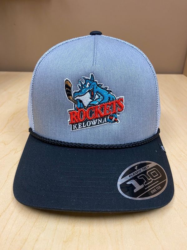 TM Longhorn Trucker Hat - Grey / Primary Logo