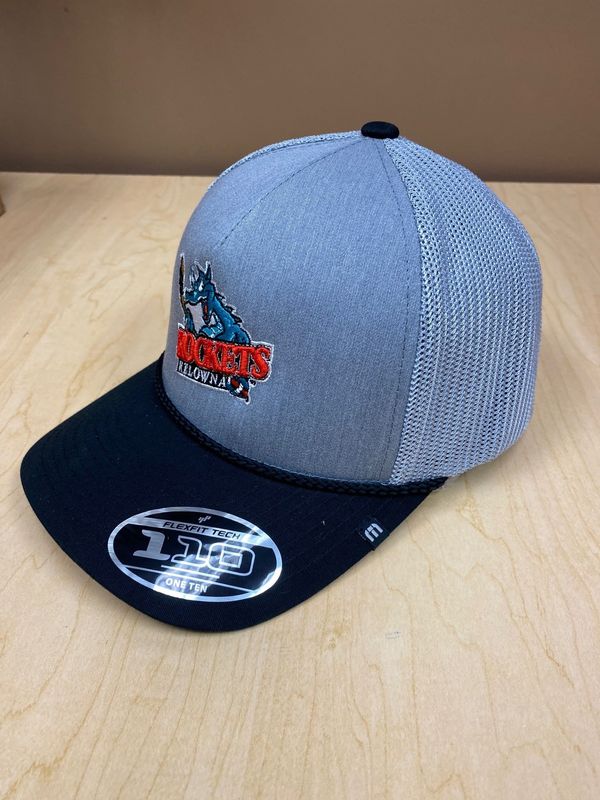 TM Longhorn Trucker Hat - Grey / Primary Logo