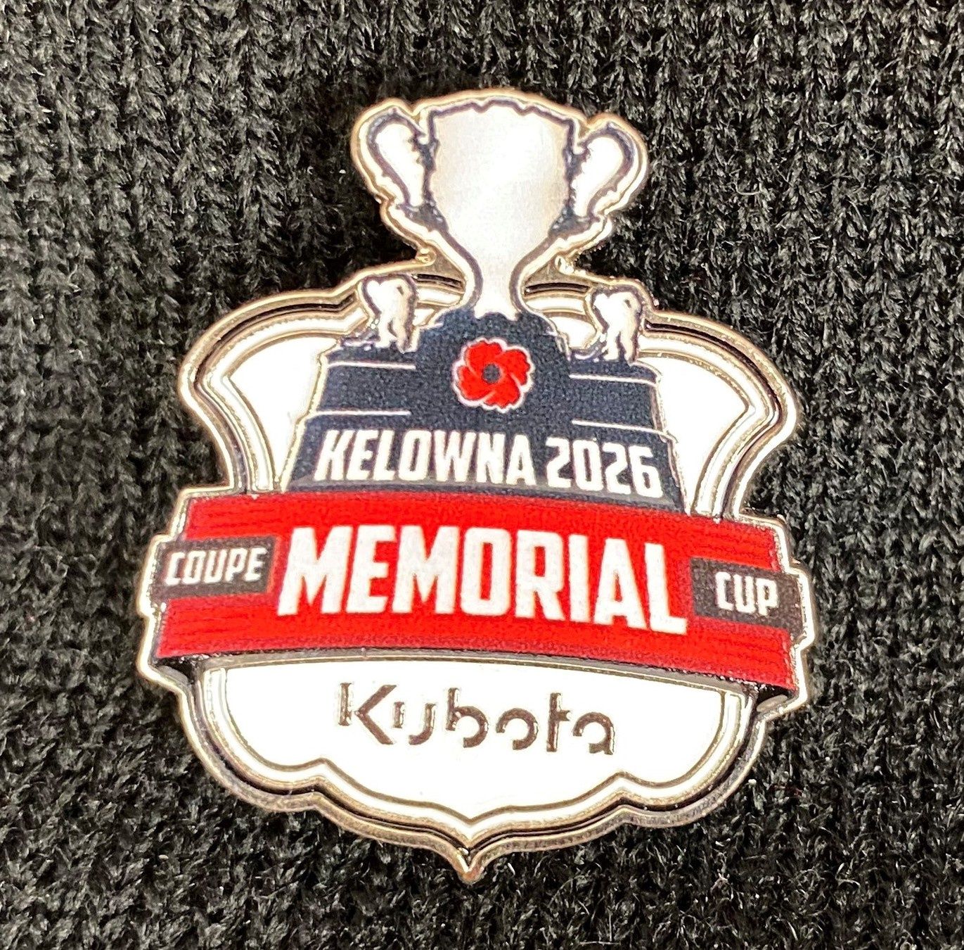 Memorial Cup Lapel Pin