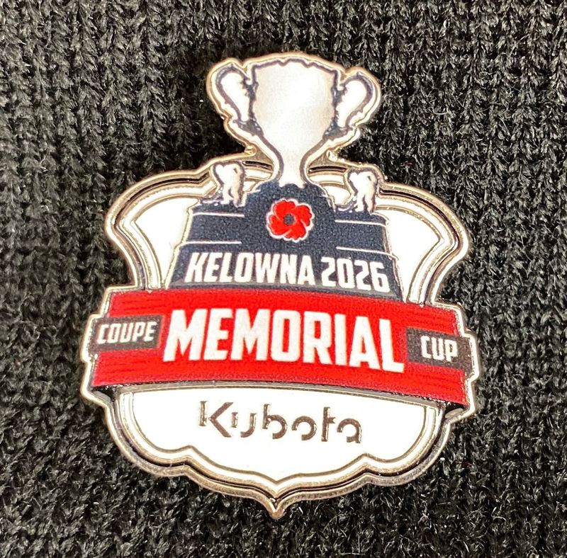 Memorial Cup Lapel Pin