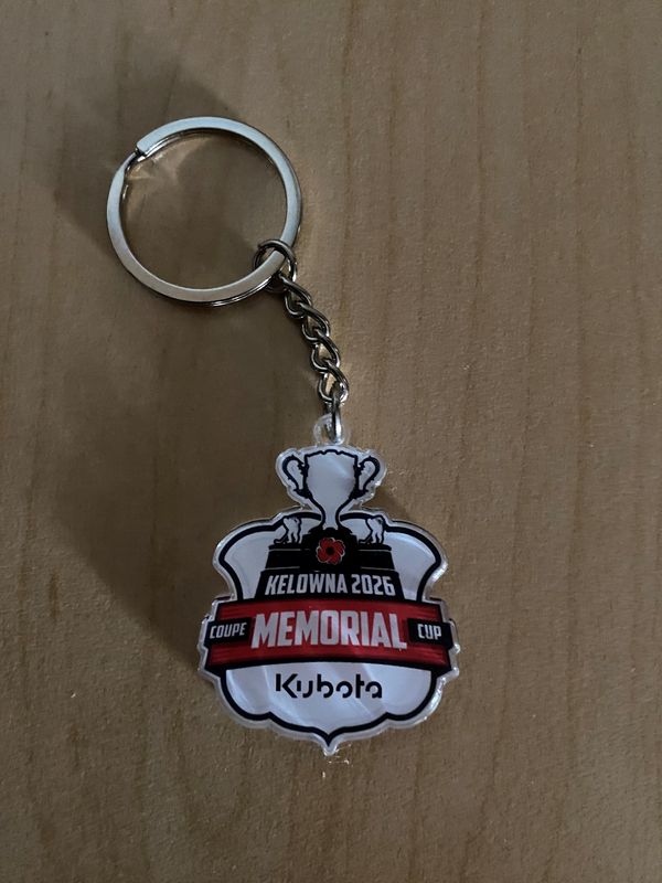 Memorial Cup Key Chain