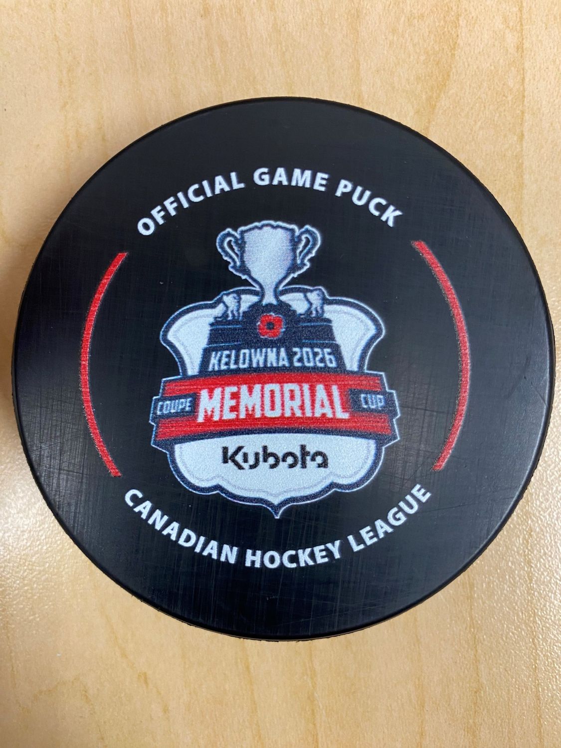 Memorial Cup Puck 2026