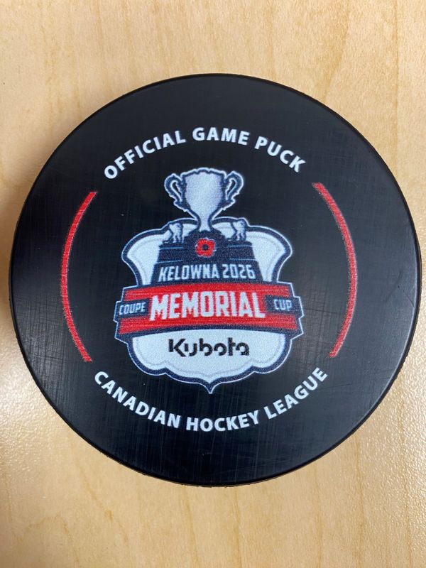 Memorial Cup Puck 2026