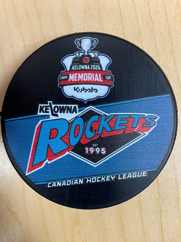 Memorial Cup Host Puck