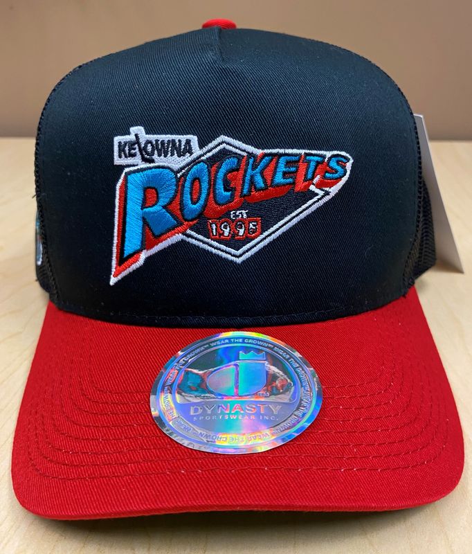 Dynasty Dorado 'Mesh' - Retro Logo - Black/Red