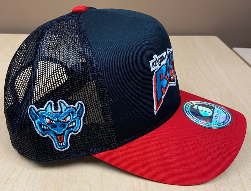 Dynasty Dorado 'Mesh' - Retro Logo - Black/Red
