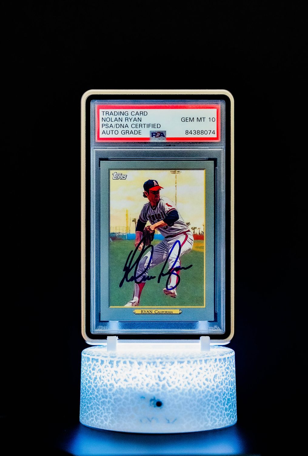 2020 Topps Topps Turkey Red Nolan Ryan Auto #TR22 (PSA GEM MT 10 Auto Grade PSA: #84388074)