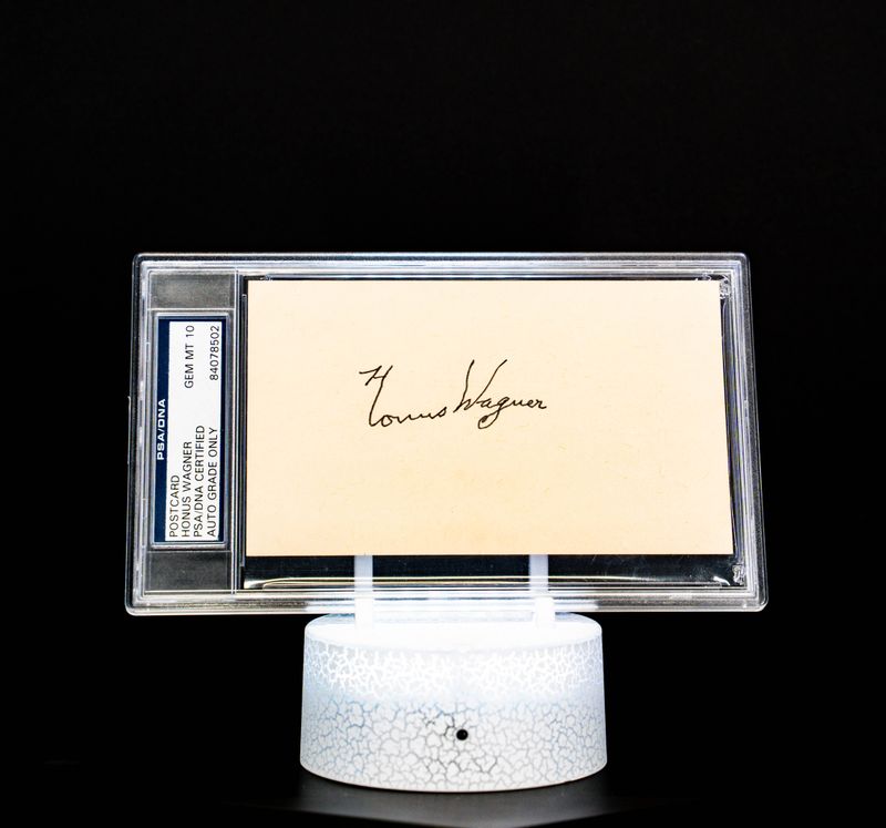Honus Wagner Postcard – PSA GEM MT 10 (Perfect Grade)
