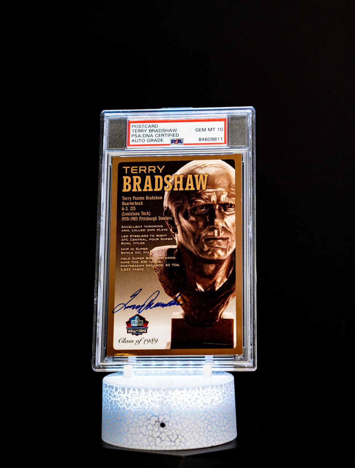 Class of 1989 Post Card Terry Bradshaw (Medium Card) 114/150