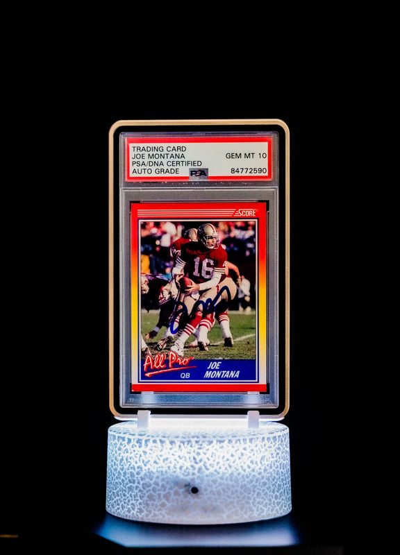 1990 Score All Pro Joe Montana Auto #582 PSA GEM MT 10, Auto 10