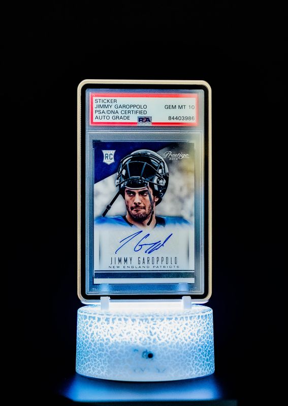 2014 Panini Prestige Jimmy Garoppolo Auto #252 PSA GEM MT 10, Auto 10