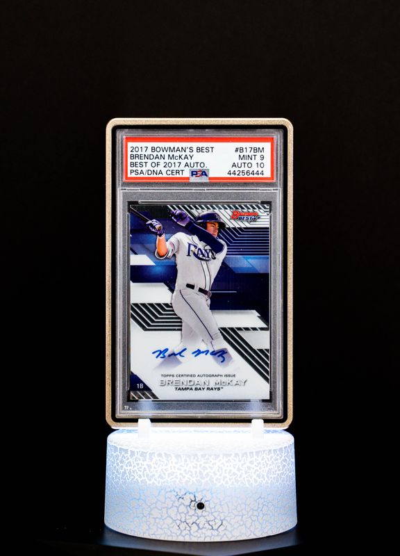 2017 Bowman's Best Best of 2017 Brendan McKay Auto PSA Mint 9 Auto 10 #B17BM