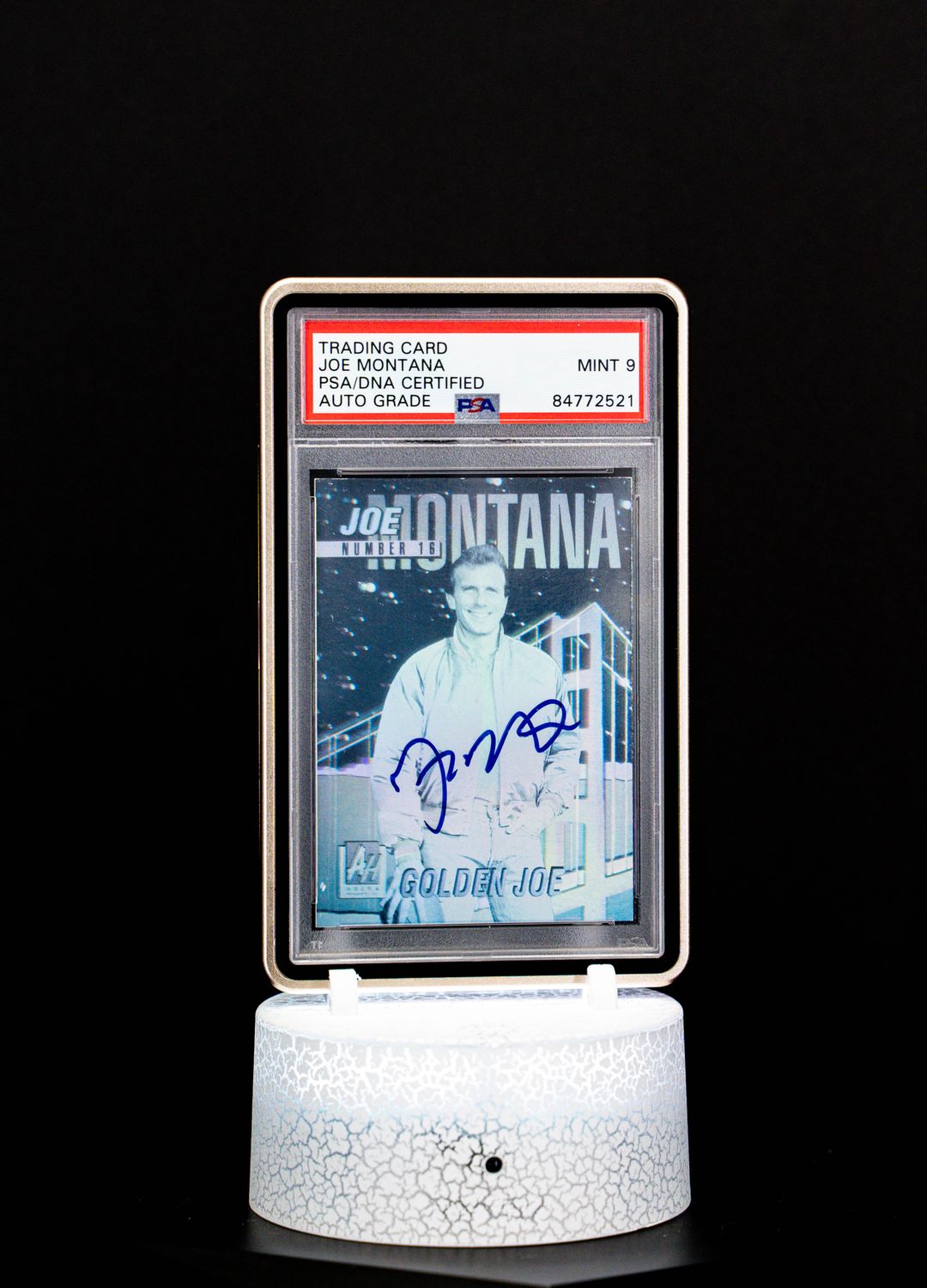 1992 Arena Holograms Autographed Joe Montana #HOLO 1A