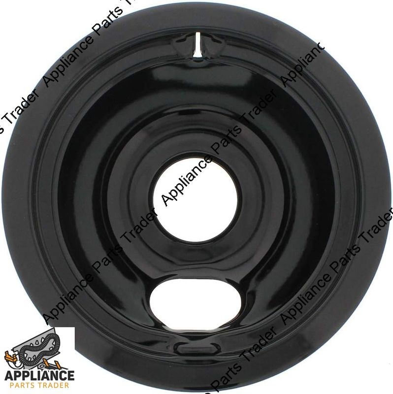 DB6WHP-ERP-6" Drip Pan (Black) WPW10290353