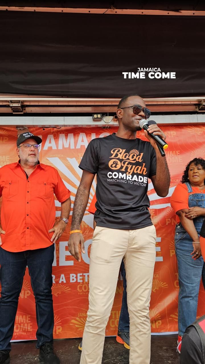 PNP Blood and Fiyah Comrade Tee - Male