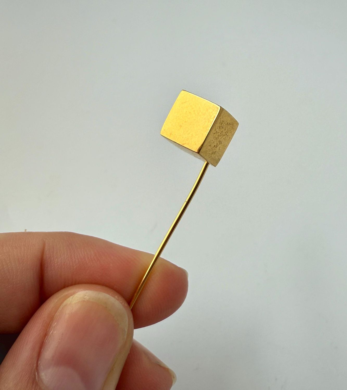 The Georges: Trifari Gold-Tone Stick Pin