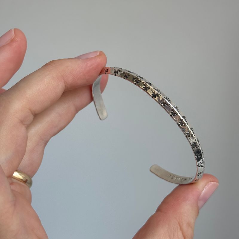 The Wilson: Sterling Silver J.J. Wilson Cuff Bracelet