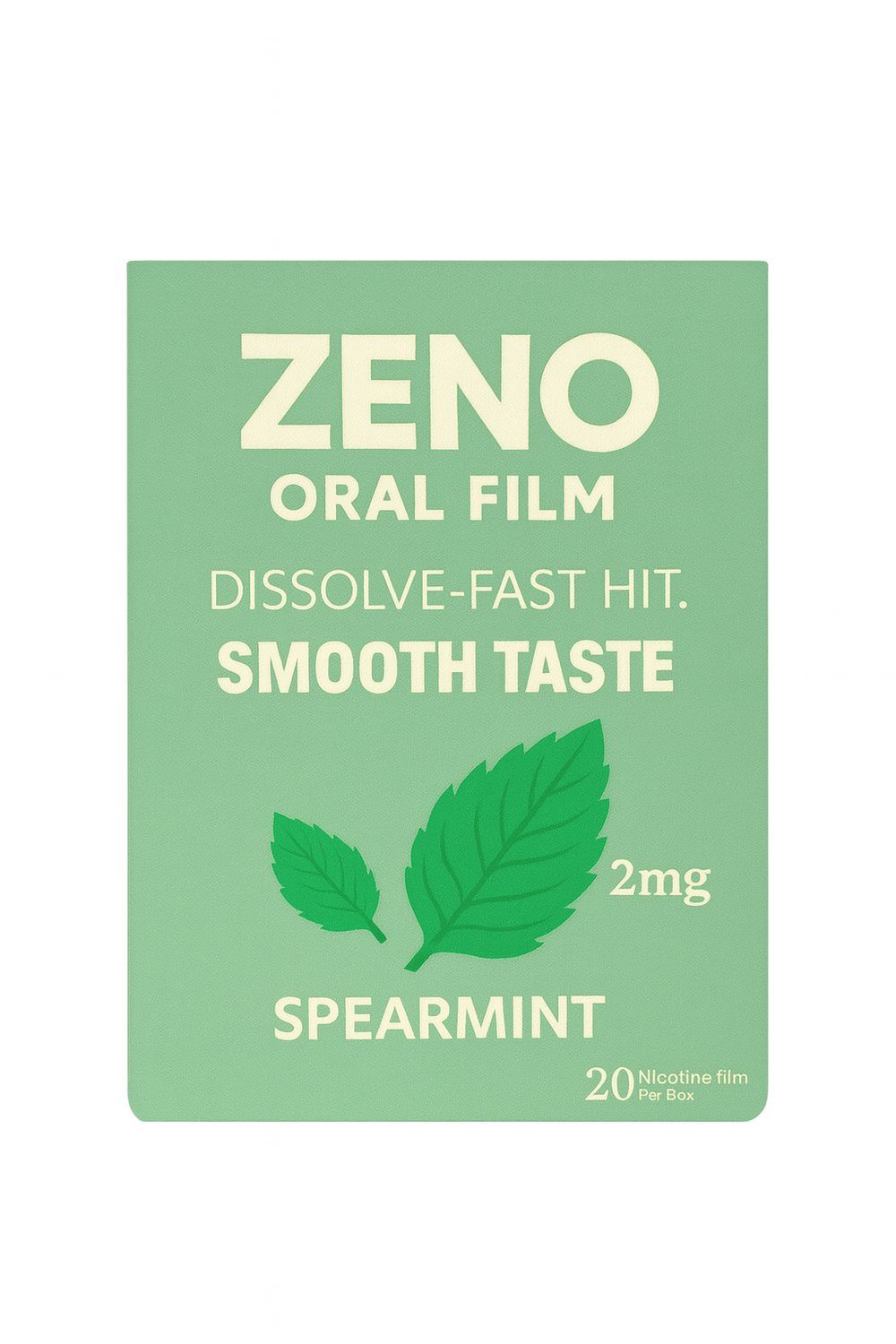 ZENO ORAL FILM SPEARMINT 2MG 20 FILMS