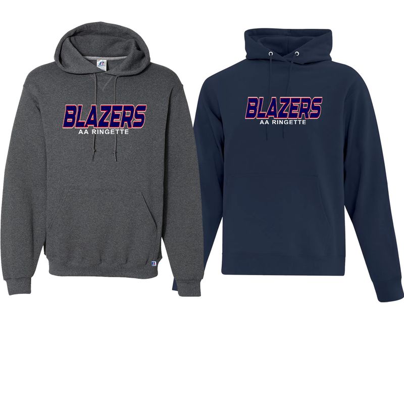 Russell Hoodie with Twill logo