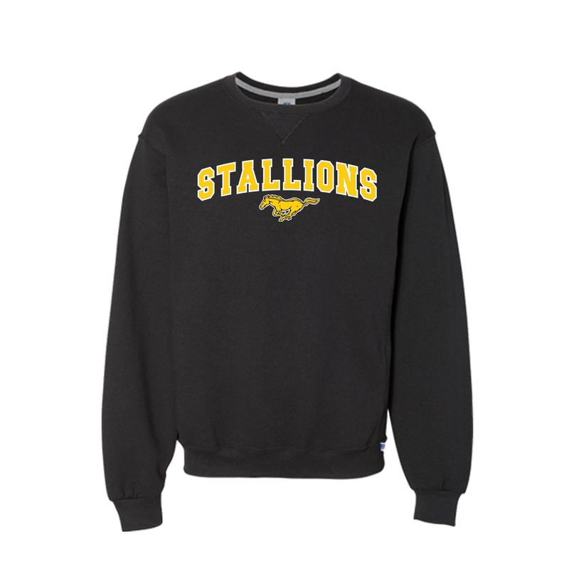Russell Crewneck - with Twill logo