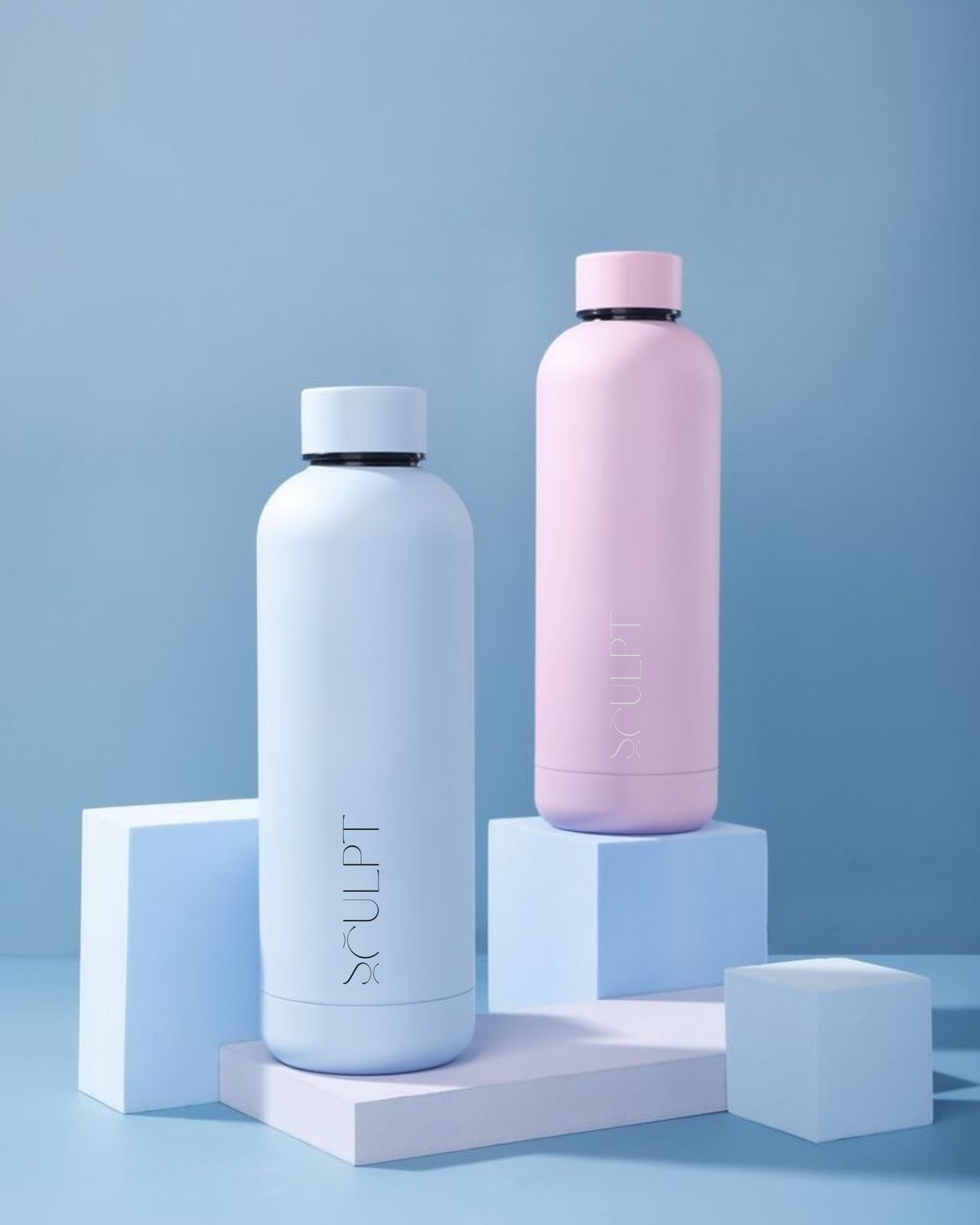 Bottle Thirsty Like a Wild - Misty Blue